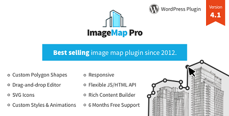 افزونه ایجاد نقشه تصویر Image Map Pro وردپرس نسخه 5.3.0